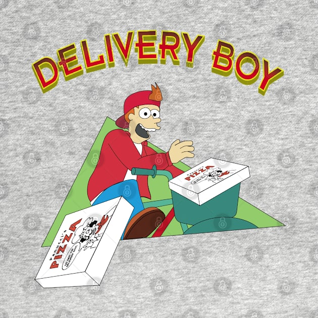 Delivery Boy by agrazettidesign